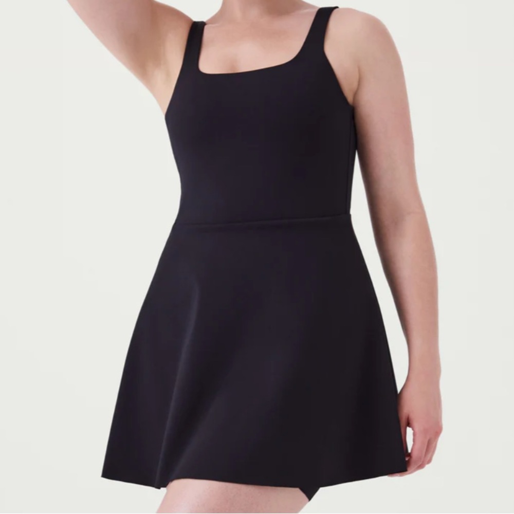 Get Moving Square Neck Dress Spanx size M